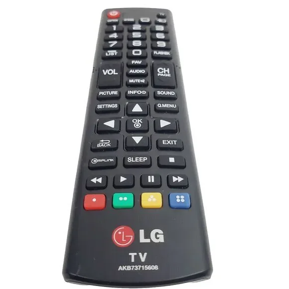 LG TV Original Remote Smart TV AKB73715-608 Black Replacement Television Remote - Picture 2 of 4